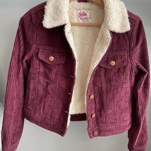 Corduroy Justick crop jacket